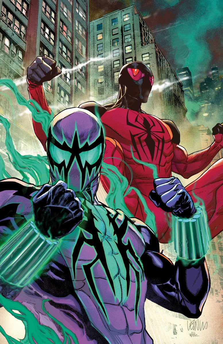 &gt;Black Cat #10 preview shows Spider-Man wearing chunky external web-shooters
&gt;ASM #10 cover updated to show web-shooters, description that Spidey is now more brutal
&gt;Upcoming arc has two Spideys, Peter in space and a more aggressive one on Earth

That's 4000% Ben. Calling it now.