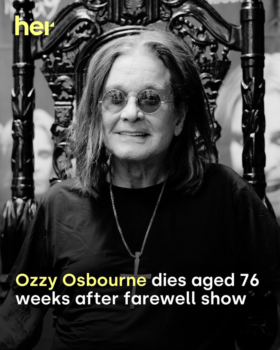 Ozzy Osbourne has sadly passed away her.ie/news/ozzy-osbo…