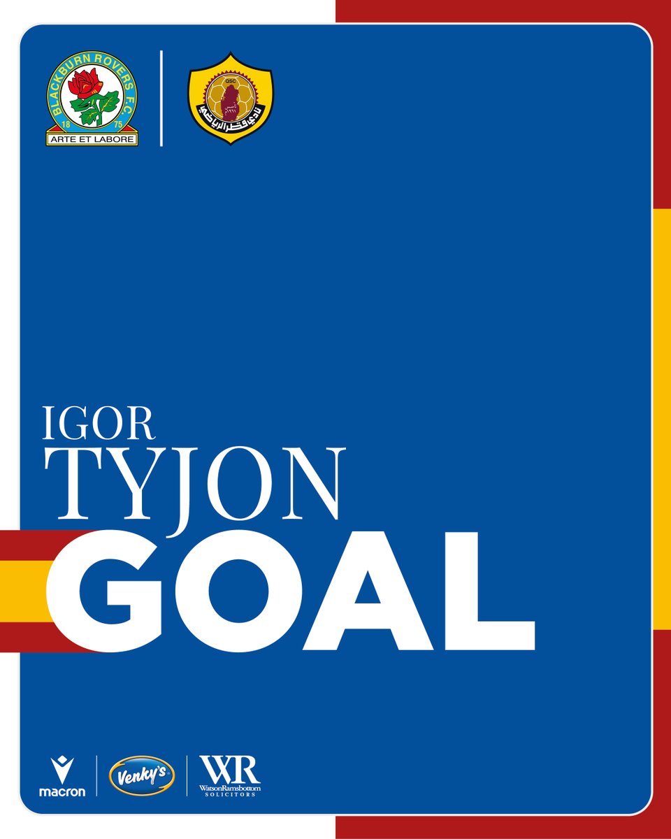 82' 🌹 #Rovers 4-1 #QatarSC 🇶🇦

IGOR FOR FOUR!

#ROVvQAT 🔵⚪️