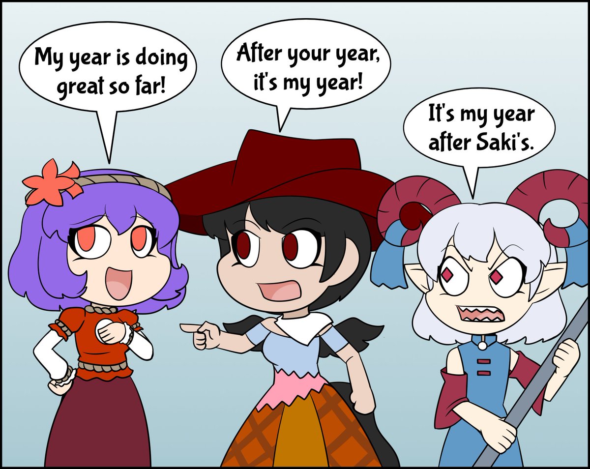 plst41's tweet image. Year talk.
Here's a commission I did for @Columbiapiece!
Thanks for commissioning me!
#touhou
