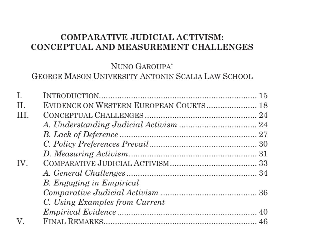 My FSU lecture on comparative judicial activism last year is out at the most recent FSU Journal of Transational Law  &amp; Policy. Check the link: law.fsu.edu/sites/g/files/…