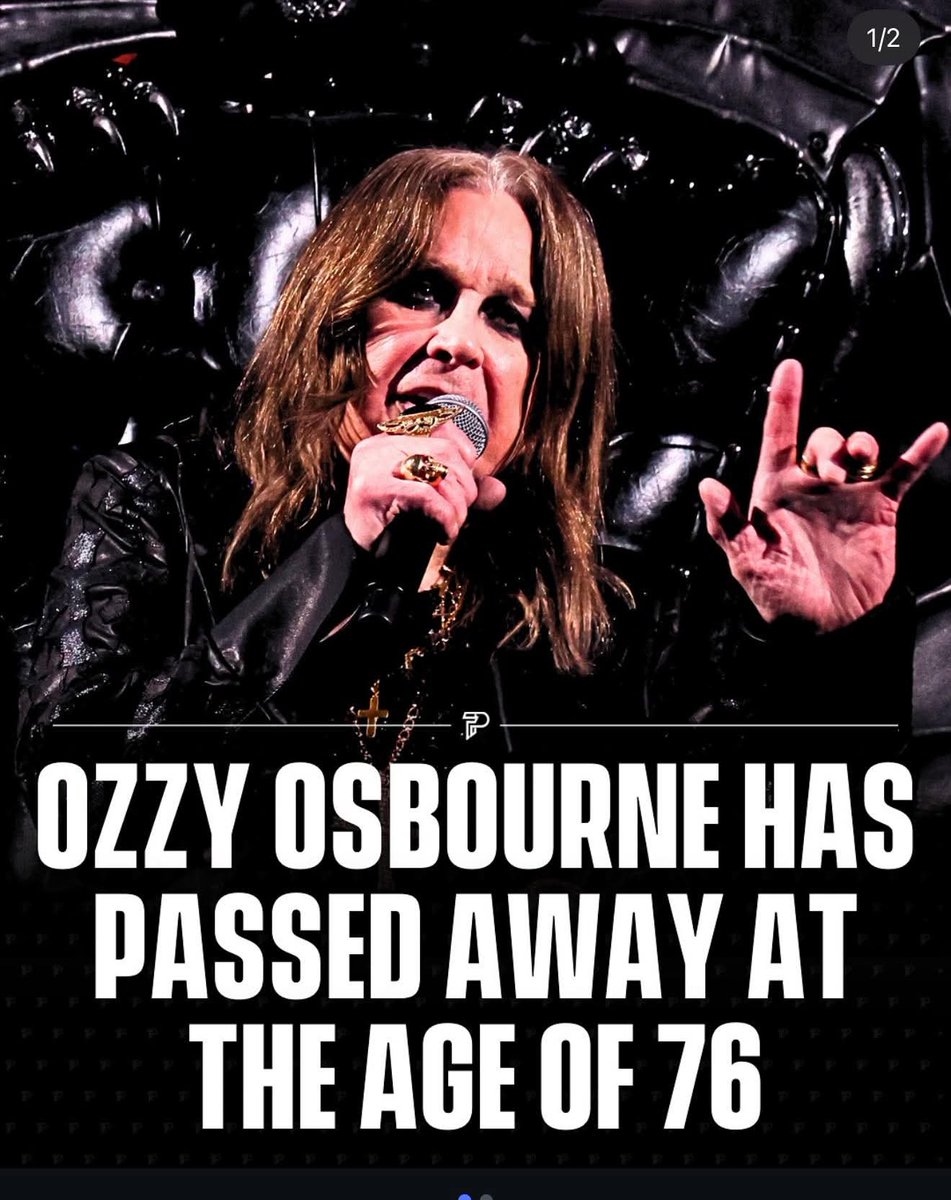C_j_Bancroft's tweet photo. RIP Ozzy Osbourne! Long live the King of Darkness! #Ozzy #prince of darkness https://t.co/8NSM3qTPKI