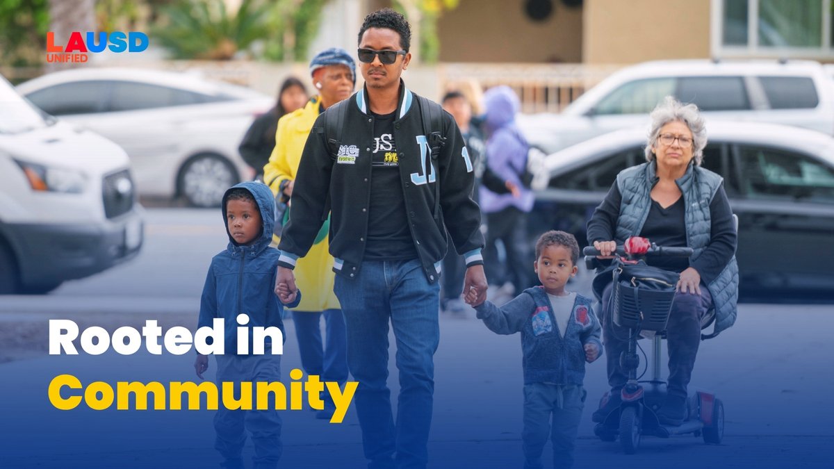 LAUSDSup's tweet image. I see students who rise above every obstacle. I see families and communities standing side by side with our schools – proving that public education is not just a service, it’s a shared commitment.
#InspiringGreatness