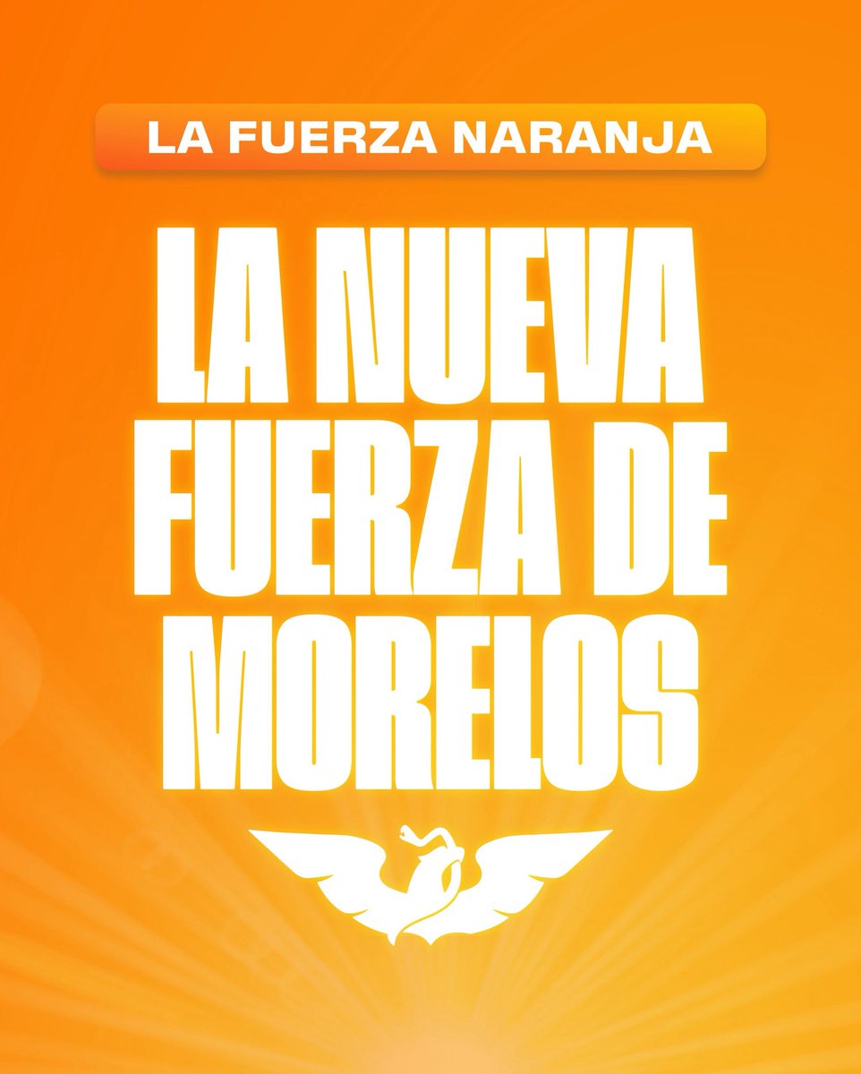 Movimiento Ciudadano es la única fuerza que sigue creciendo en #Morelos, y en todo el país.

Sin duda, #LaFuerzaNaranja se consolida como la nueva alternativa. 😉 ¿Ya eres parte? 🍊