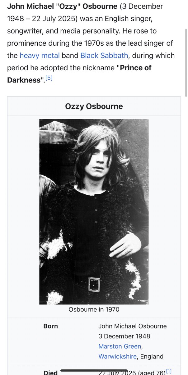 VermilionMatt's tweet photo. WTF???
WTF???
At loss of words
RIP Ozzy… https://t.co/OwSuLnekd3