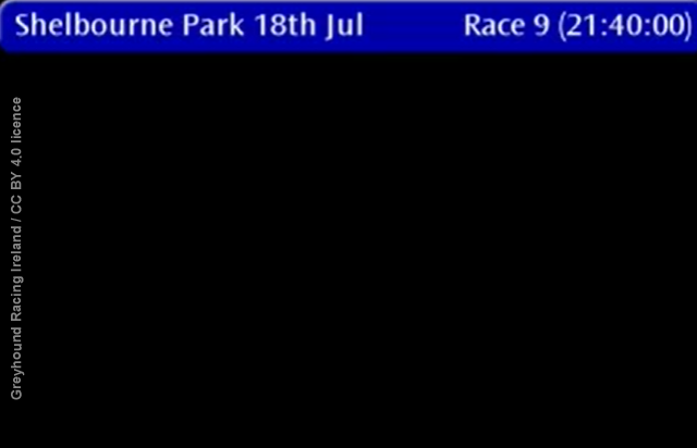 banbloodsports's tweet image. Greyhound Racing Ireland is HIDING video footage of Race 9 at Shelbourne Park track on 18 July 2025 during which greyhound Max Pro "did not finish" (suggesting an injury). Don't go greyhound racing. #Ireland #BanGreyhoundRacing