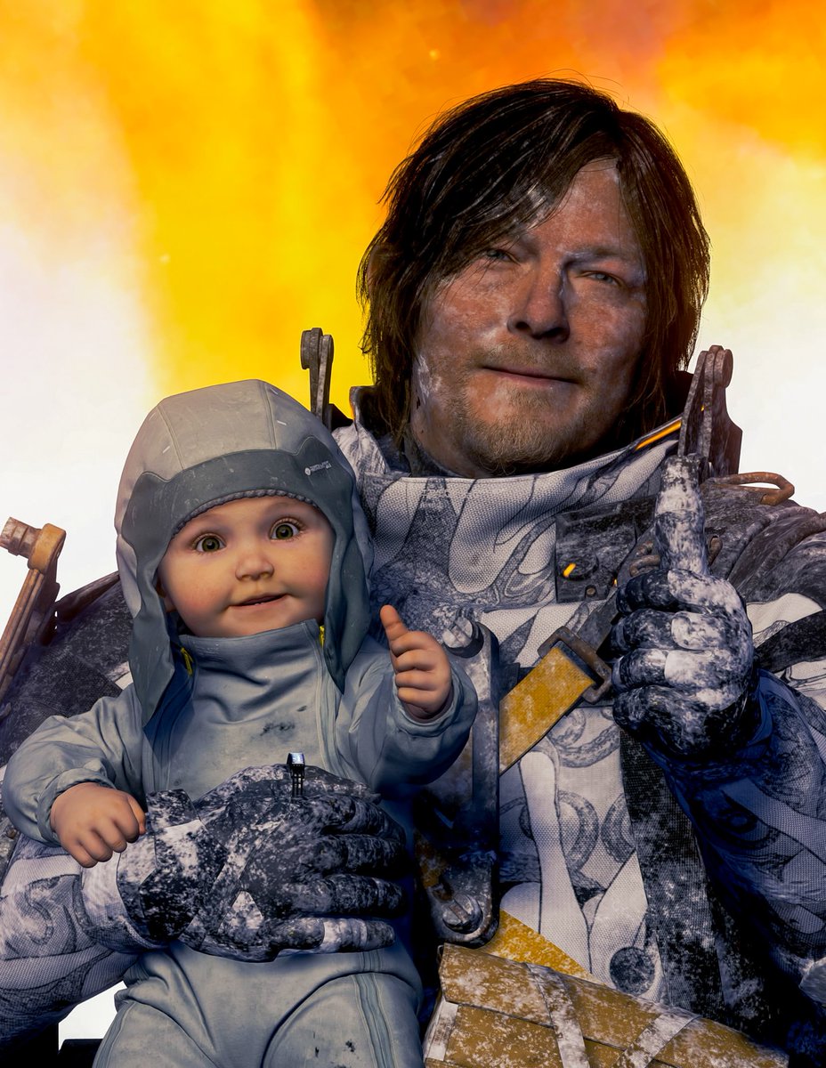 Lili_Yuna_'s tweet image. Lou & Sam 馃挍 | Death Stranding 2: On The Beach
#VirtualPhotography