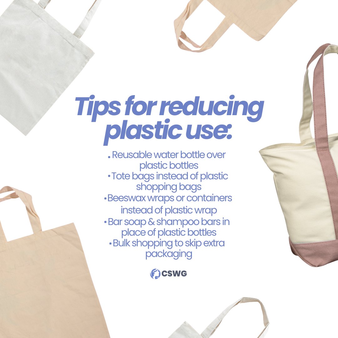 TLHLeonCSWG's tweet photo. Be Plastic Free this July! Whether you're swapping plastic bags for totes, skipping bottled water, or not using plastic straws, your choices matter.
♻️ Refuse single-use plastics
🛍️ Choose reusable options
🌱 Support sustainable brands
#PlasticFreeJuly #TLHLeonCSWG #Sustainable https://t.co/5Cq33eaQIs