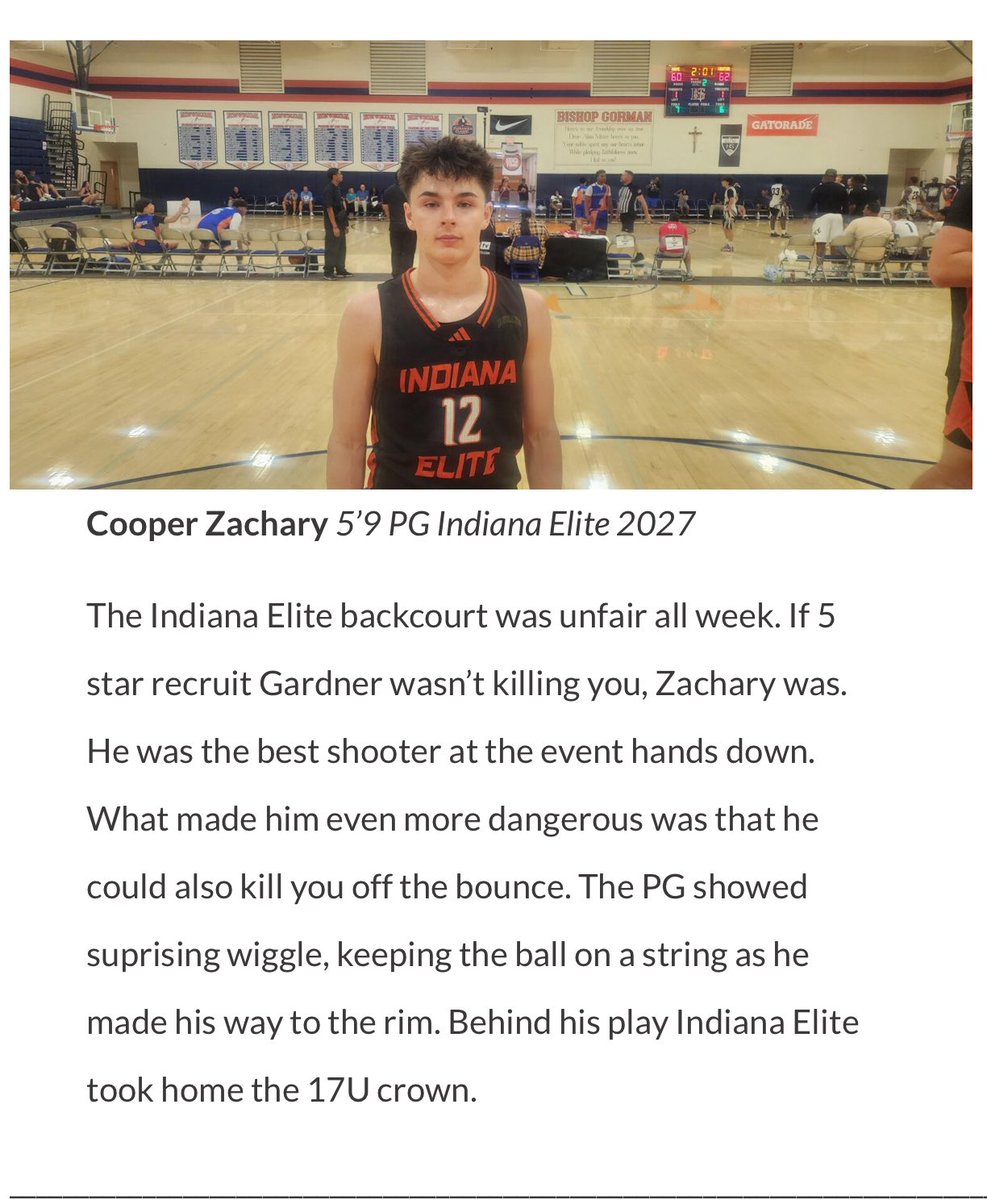 Dan K Zachary Jr (@zachary_dan) on Twitter photo <a href="/cooper_zachary0/">Cooper Zachary</a> with an excellent article from Bruce Williams of 7outz.com & <a href="/7outzbballclub1/">Bruce Williams</a> after <a href="/IndianaEliteIE/">Indiana Elite Basketball</a> 3SSB 16U went 5-0 & Won the Championship in the Top 17U Division of the <a href="/lvbigtime/">Las Vegas Big Time</a> Las Vegas Tournament!!! <a href="/cooper_zachary0/">Cooper Zachary</a> with an excellent article from Bruce Williams of 7outz.com & <a href="/7outzbballclub1/">Bruce Williams</a> after <a href="/IndianaEliteIE/">Indiana Elite Basketball</a> 3SSB 16U went 5-0 & Won the Championship in the Top 17U Division of the <a href="/lvbigtime/">Las Vegas Big Time</a> Las Vegas Tournament!!!