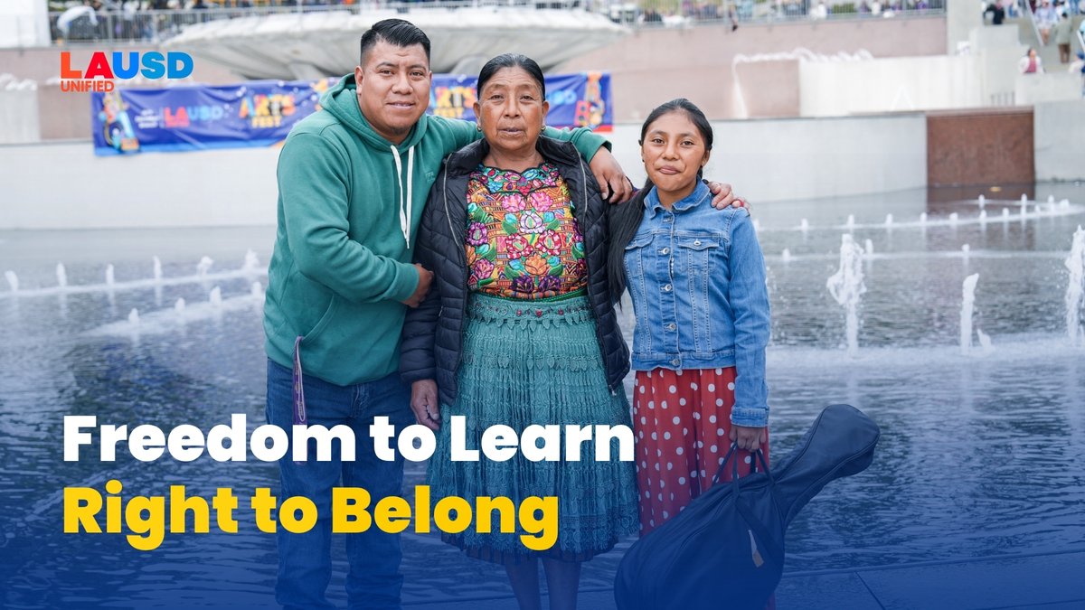 LAUSDSup's tweet image. We will fulfill the promise of Lady Liberty in the enduring belief that America and our classrooms are a place of refuge, freedom, and opportunity – a District that welcomes the tired, the poor, and the hopeful with open arms. If our elected leaders refuse to do the same, we will…