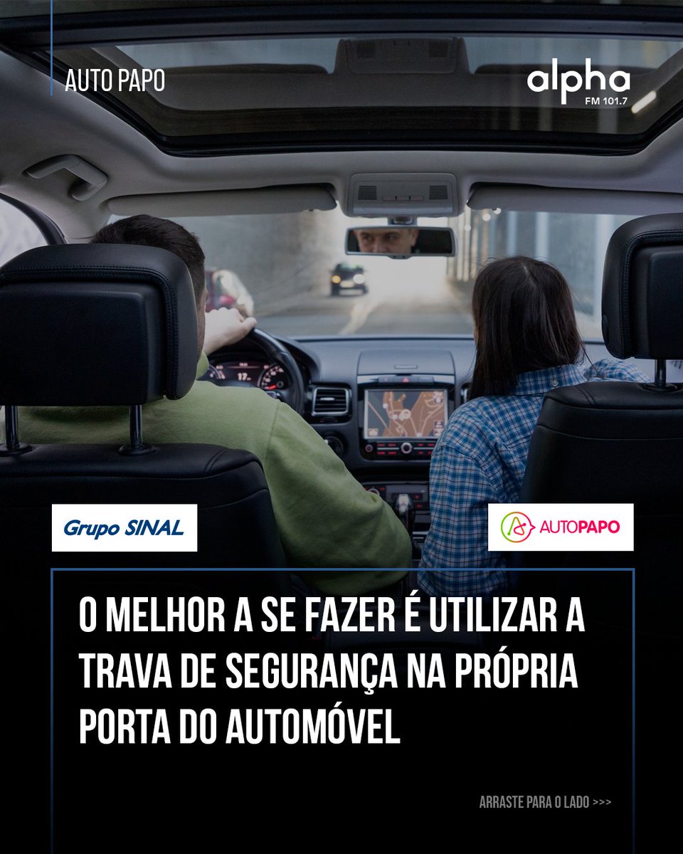 Travar as portas do automóvel, ao invés de aumentar a segurança, pode dificultar o resgate. As portas são travadas e o mecanismo de abri-las está sendo neutralizado. A dica é utilizar a trava de segurança na própria porta do automóvel, que evita que a maçaneta interna a abra.
