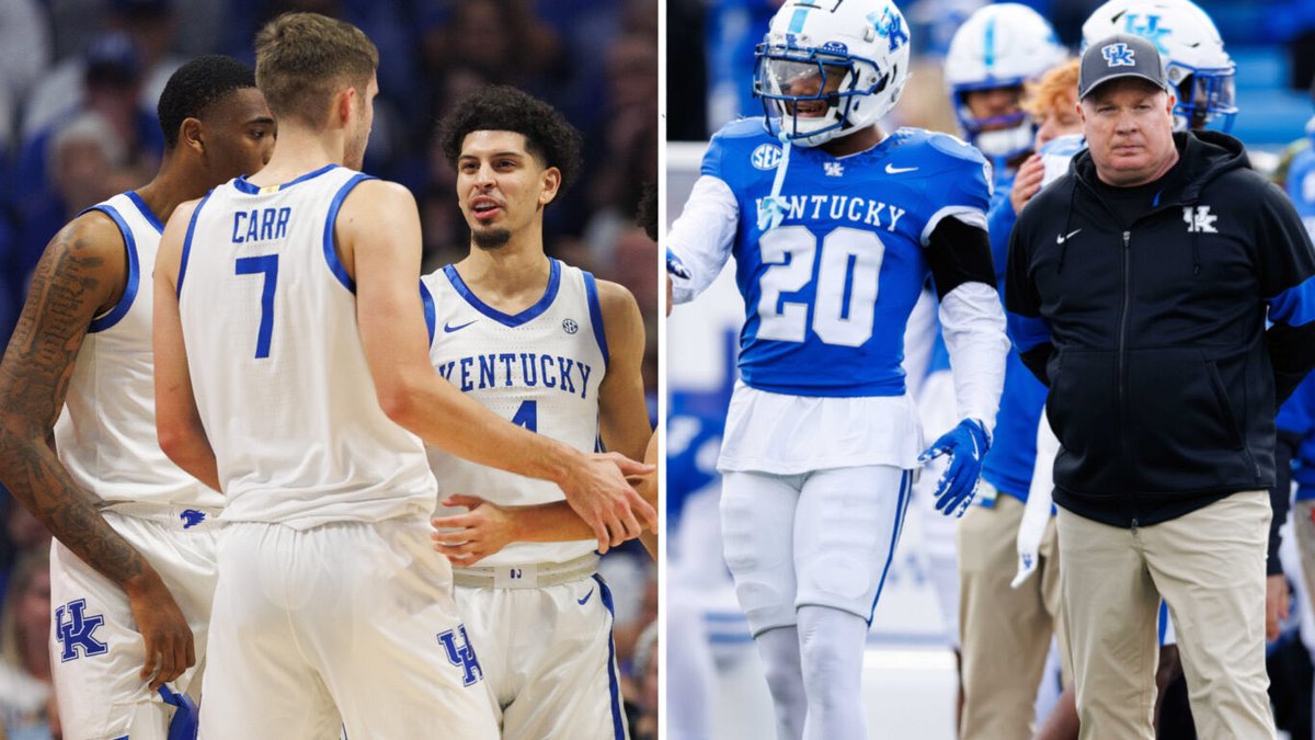 BigBlueBud's tweet image. I am ANTI football vs basketball discourse because I’m a Kentucky fan and support both teams. 😇
BUT if it was a beef, it would be equivalent to comparing Louisville basketball and Kentucky basketball over the last 10 years.
i.e. Embarrassingly disproportionate. 🏀🏆