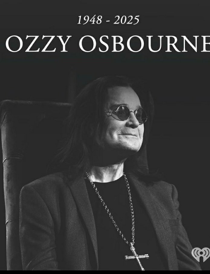 Rest peacefully #OzzyOsbourne #PrinceOfDarkness