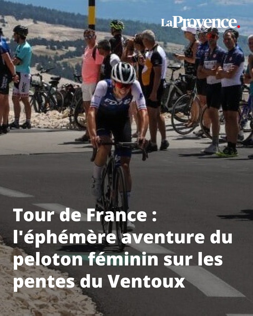 Le 14 juin 2022, en lever de rideau du Mont Ventoux Dénivelé Challenges masculin, l'Italienne Marta Cavalli remportait la première (et unique) course professionnelle féminine jamais arrivée au sommet du Géant de Provence 👉 l.laprovence.com/c2mZ