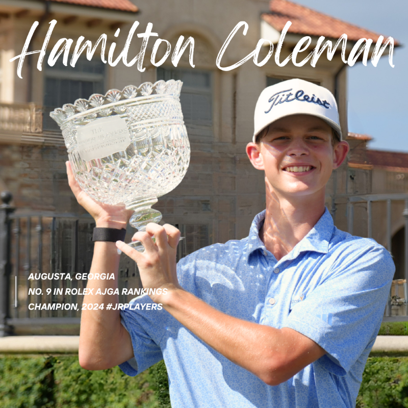 AJGAGolf's tweet photo. We’re just over a month out from the 2025 #JrPLAYERS at @TPCSawgrass ⛳️

Here’s an early look at some of the top names expected in the field, and this is just the beginning.

@THEPLAYERS | @PGATOUR