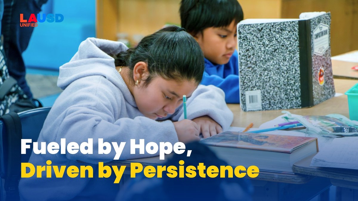 LAUSDSup's tweet image. Our greatness, America’s greatness, is built on inclusion. That strength comes not from walls, but from welcoming those who dare to hope. The belief that every human being has worth and can achieve the impossible.
And greatness lives in every classroom, in every story of…