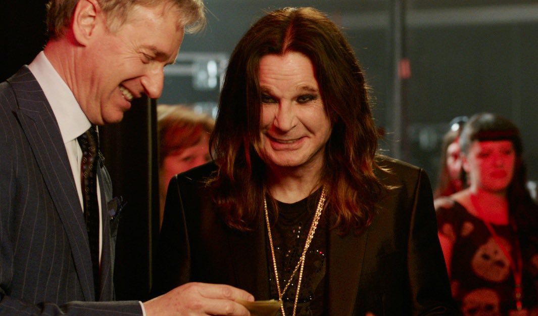 paulfeig's tweet image. So very sad to hear about Ozzy’s passing. I will always cherish the time I spent with him on Ghostbusters. He was such a sweet guy and so up for having fun with his persona. He was a true legend and the music world wouldn’t have been the same without him. RIP Ozzy. 🙏🙏🙏🤘🤘🤘