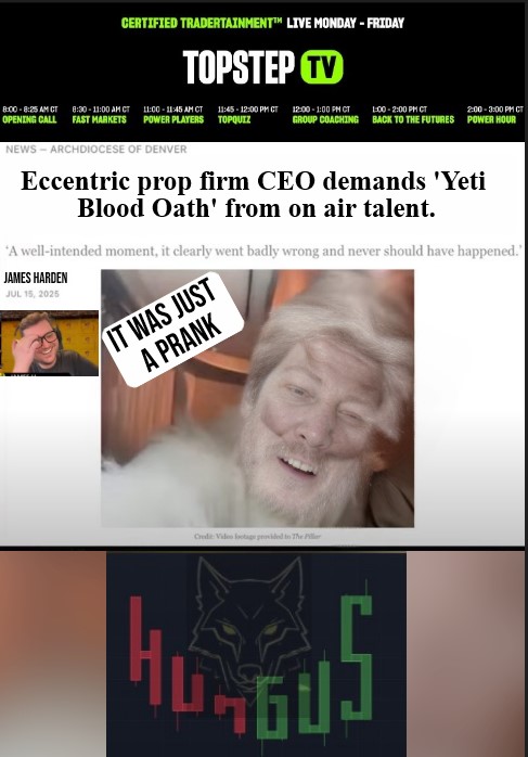 You will be hard pressed to find another prop firm CEO more involved then the  man behind  #Topstep and #TopstepTV . #PowerHour