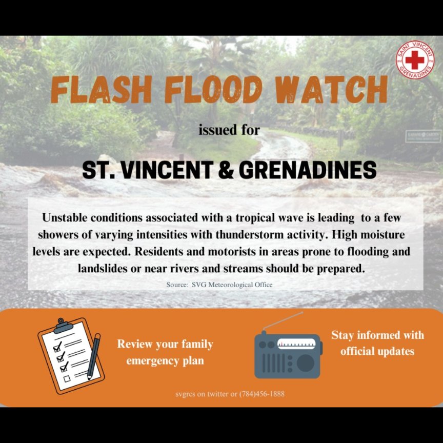 SVG RED CROSS (@svgrcs) on Twitter photo 
