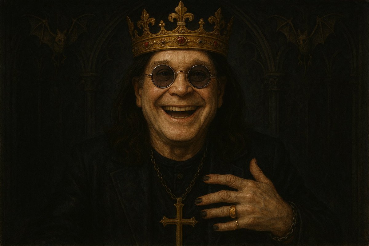 kuhhrizma's tweet image. Ozzy Osbourne forever! Thank you for the music, the madness, and the legacy. 🖤👑
