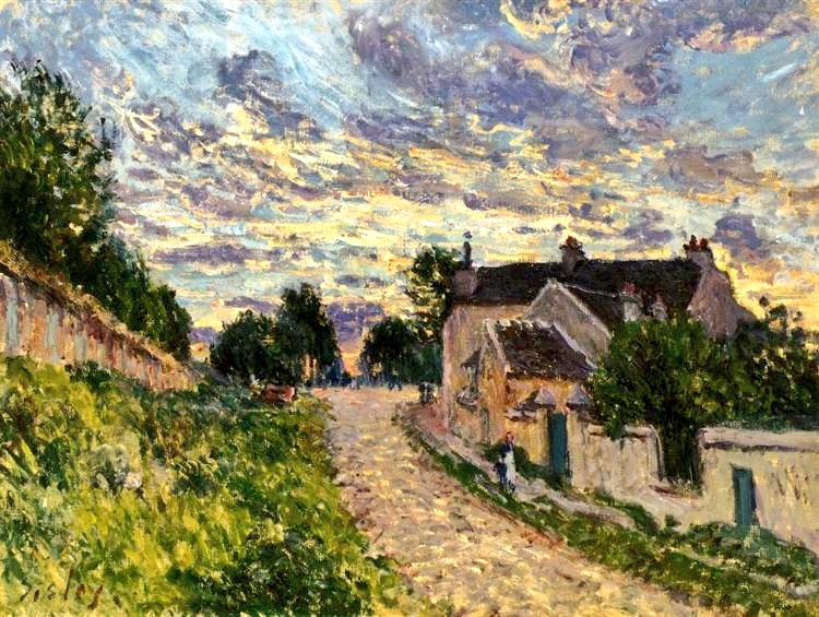 arealmofwonder's tweet image. "Put up at the moment of greatest suffering a prayer, not for thy own escape, but for the enfranchisement of some being dear to thee, and the Sovereign Spirit will accept thy ransom."
~ Margaret Fuller
A Path in Louveciennes, Evening
🎨 Alfred Sisley (1876)