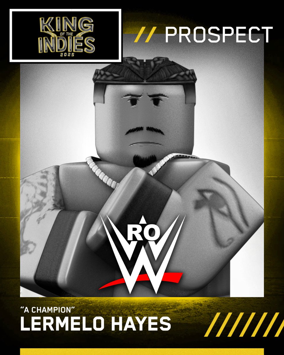 IWA: KING OF THE INDIES || CONFIRMED PARTICIPANT

The third OFFICIAL King of the Indies Tournament participant is <a href="/nnrags/">.lry</a> from <a href="/RoWWE_/">RoWWE ❁</a>!

Can Hayes outlast 31 other competitors?