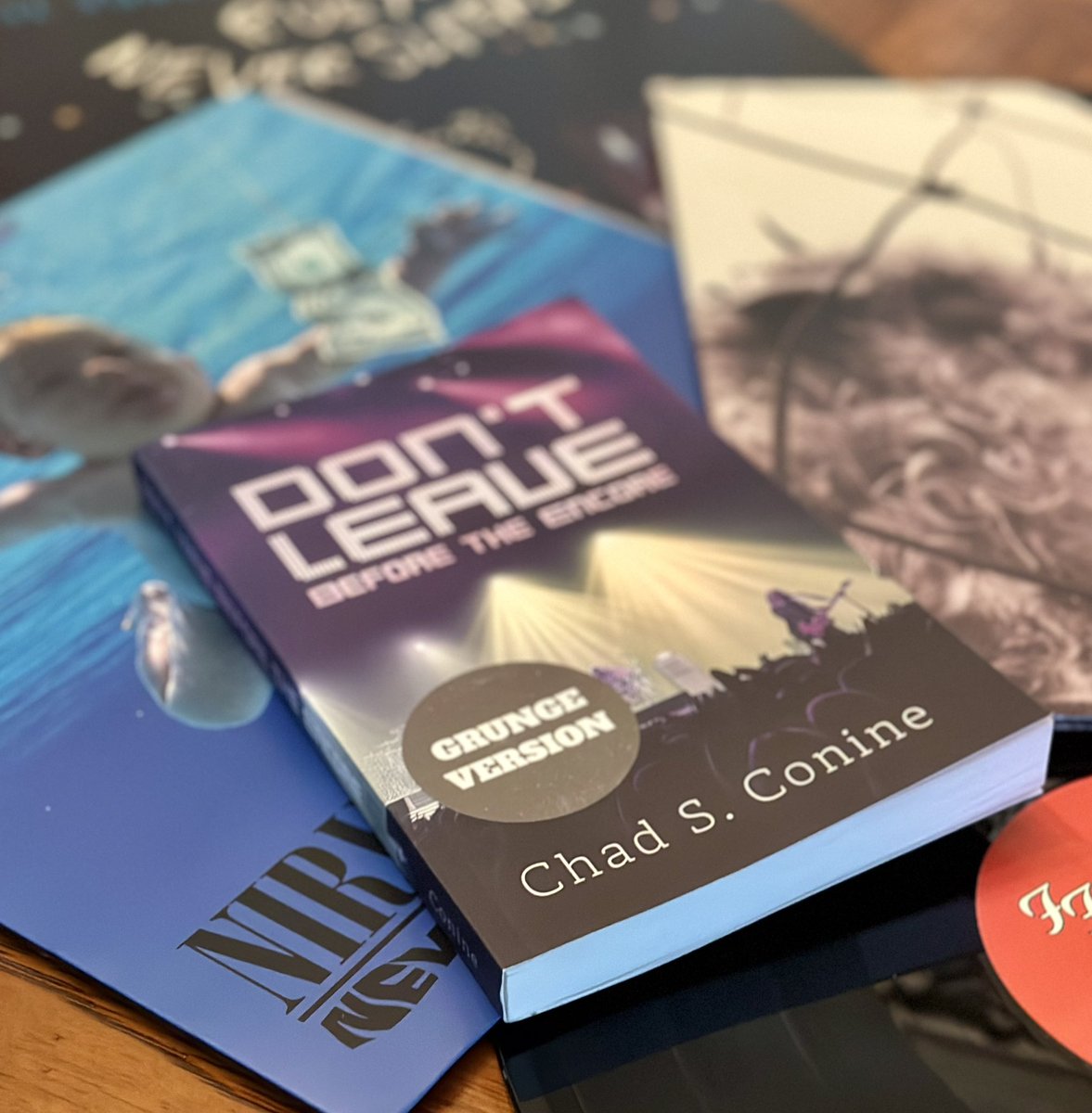 Chad Conine (@csconine) on Twitter photo Consider this an endorsement for self-publishing via <a href="/AmazonKDP/">Kindle Direct Publishing</a> … great way to put out your book and flexible if edits are needed as I learned in the first week of producing Don’t Leave Before the Encore. Get your copy or your “GRUNGE VERSION” sticker. Consider this an endorsement for self-publishing via <a href="/AmazonKDP/">Kindle Direct Publishing</a> … great way to put out your book and flexible if edits are needed as I learned in the first week of producing Don’t Leave Before the Encore. Get your copy or your “GRUNGE VERSION” sticker.
