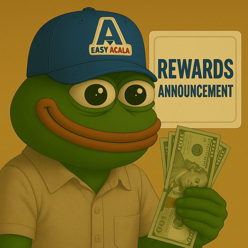 EasyAcala just paid out the 2nd prize: 3800 ACA (~$120) after verifying the claim eligibility — congrats to @jvivo for grinding daily GM and meeting all the requirements!

Wave 3 is now LIVE and rewards are getting bigger. Don’t miss out: acala.easycrypto.fans

GM to earn —