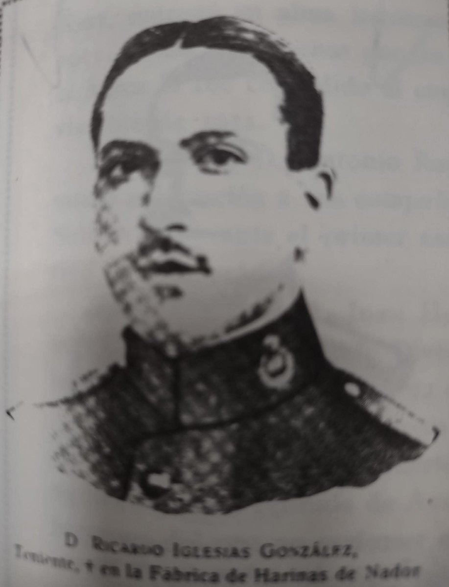 amucint's tweet image. 22 de Julio de 1921, el Tte. de Intendencia D. Ricardo Iglesias González, encargado del depósito de Nador y una vez incendiado el mismo, se refugió en la Fábrica de Harinas, fue abatido durante la tenaz defensa de la misma.