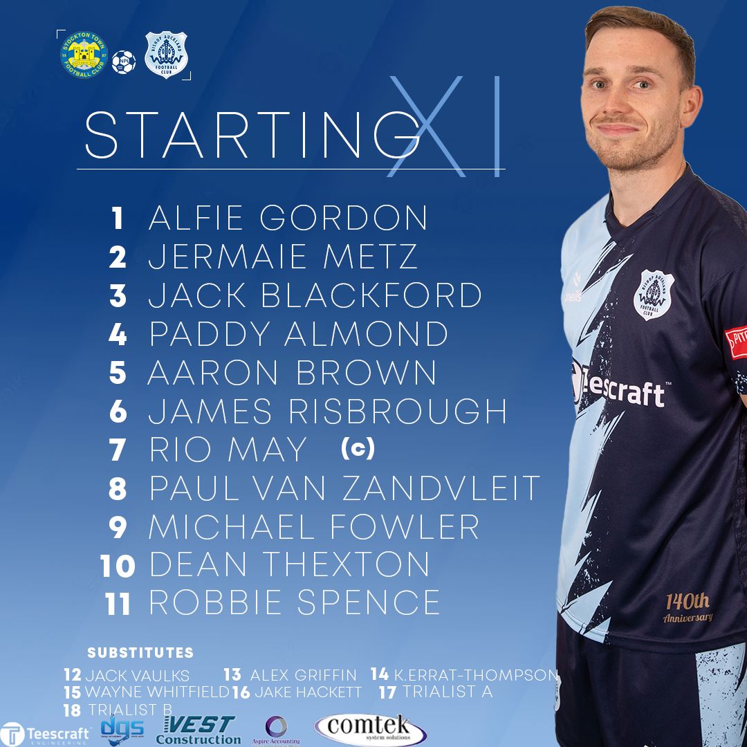 bishopafc's tweet image. 📝Leon Carling names his Starting XI for our Fifth pre-season game against Stockton Town
#TheBishops | #TwoBlues