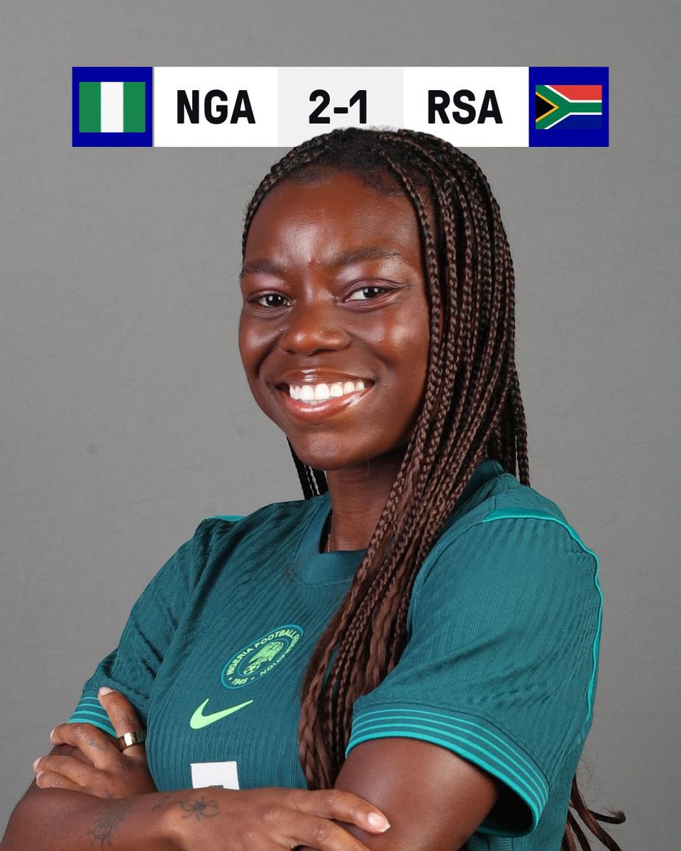EvertonWomen's tweet image. 🇳🇬 A 94th-minute winner sees Nigeria in to the final of #WAFCON2025!
🤞 One more to go, Toni and Naija!