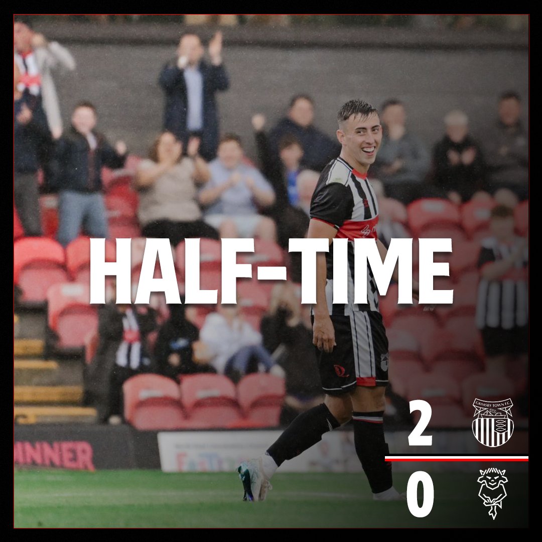 That's the half time whistle! 

#GTFC