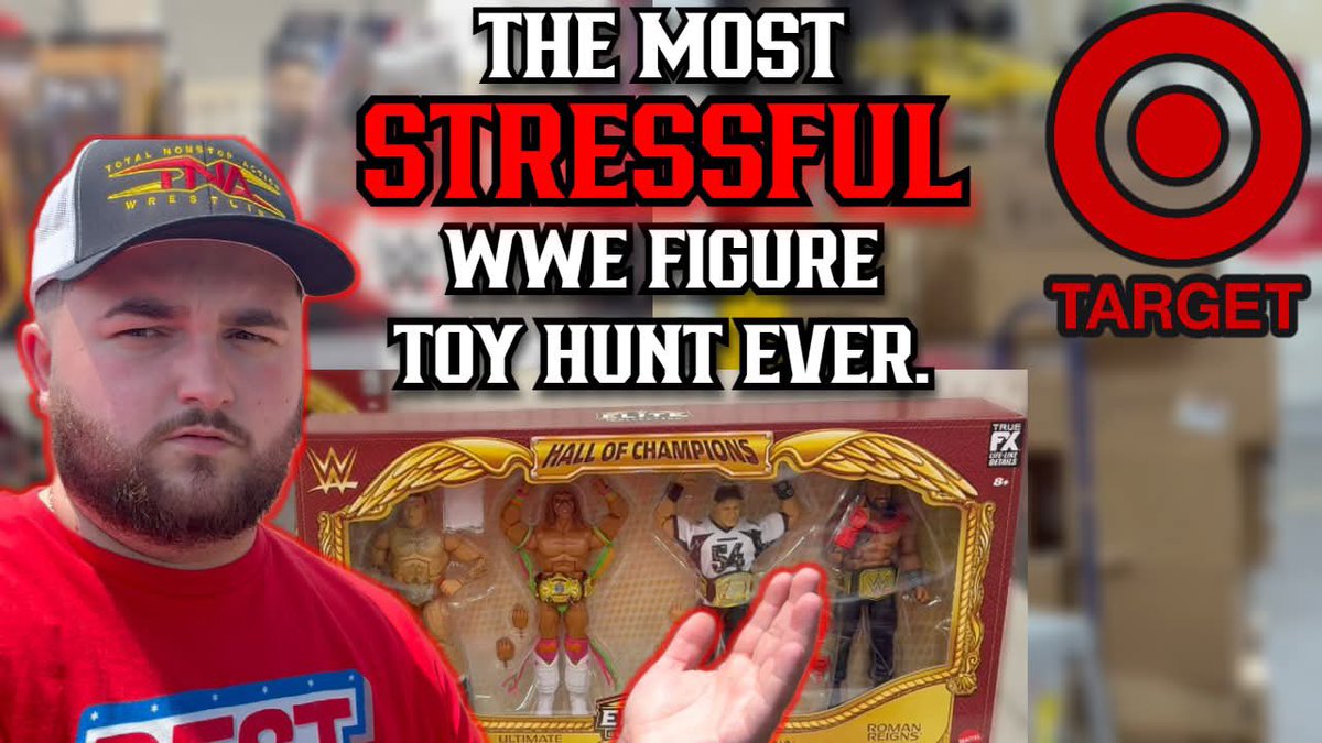 BestOneDonnie's tweet image. THIS WAS THE MOST STRESSFUL WWE TARGET ACTION FIGURE TOY HUNT EVER!!!
youtu.be/NkY8WEmPC2k?si…