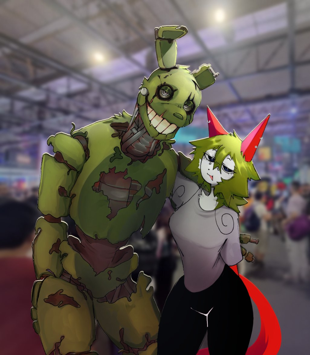 Vanny_Neo's tweet image. Tirando foto com os fãs, sinto que já vi ele em algum lugar 🤨