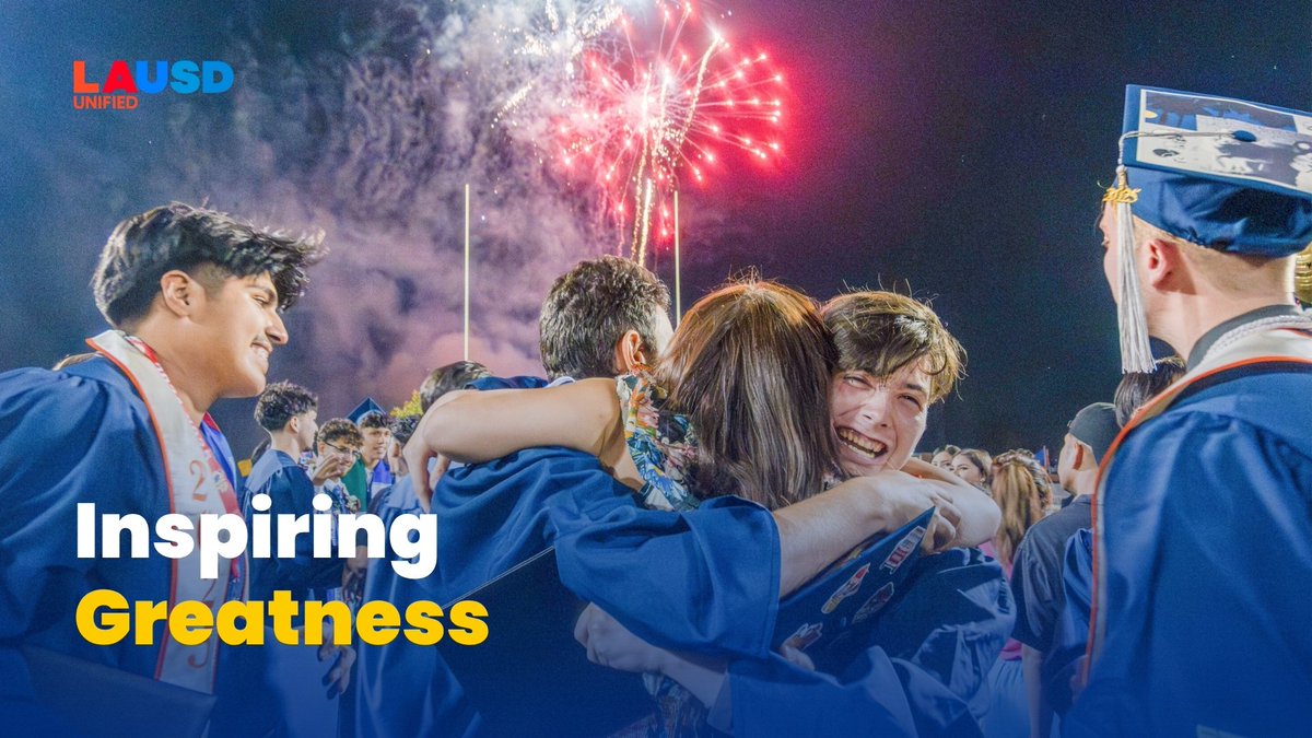 LAUSDSup's tweet image. Together, we will not only weather this moment.
We will redefine it.
We will rise.
We will inspire greatness.
#InspiringGreatness