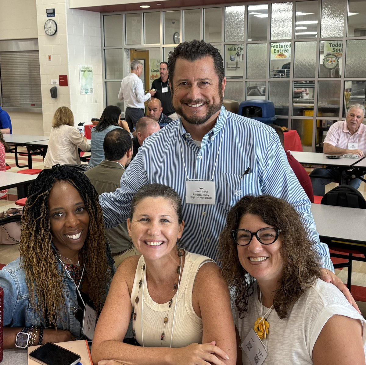 PrincipalRVRHS's tweet image. Great day of professional learning with @CattaniTony and school leaders arose the State of NJ! Shout out to our team for sharing the knowledge and spreading the wealth! @MatozzoTracy @RVPREP_Director @RVDirectorCST #RVPride