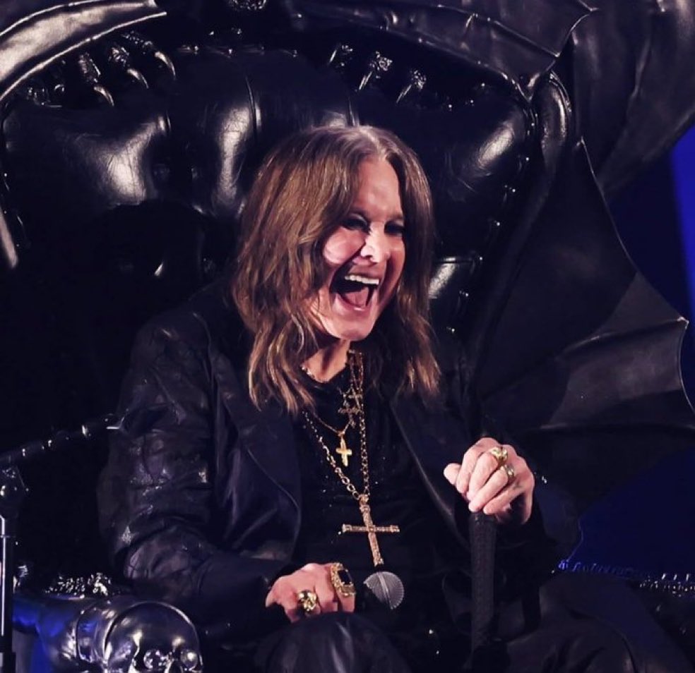 To go out in huge style, performing to tens of thousands just before your death, raising millions for charity in the process, well, not many people can say that of their final curtain. What a classy farewell. #ozzy
