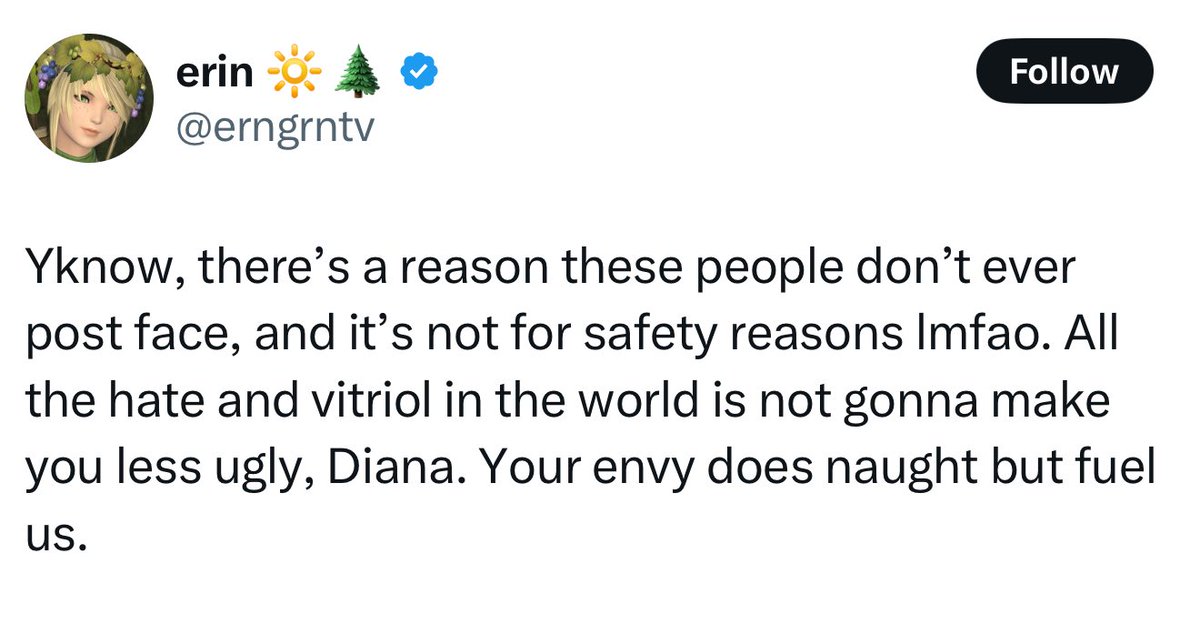 sappholives83's tweet image. And where’s your face, then? You’re beyond stupid if you think I’m even remotely envious of you grotesque skinwalkers.