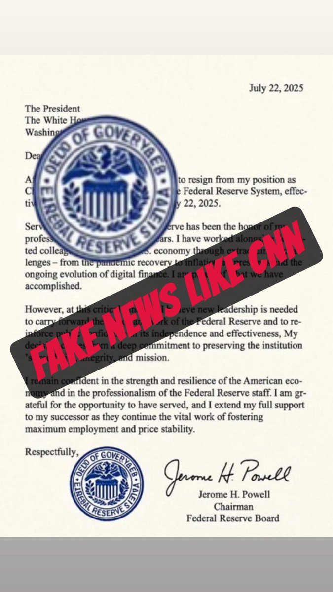 realjaypatriot's tweet image. So those who saw my post earlier! Sorry it was fake news like CNN