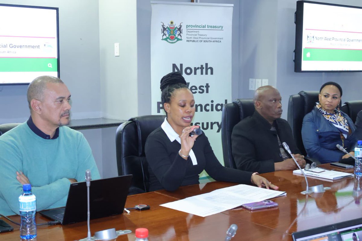 Kenetswe2's tweet image. MEC for Finance in the North West Province, Kenetswe Mosenogi, today officially launched the North West Business Enterprise Database in Mafikeng—a strategic provincial platform aimed at broadening access to economic opportunities and supporting inclusive local development.