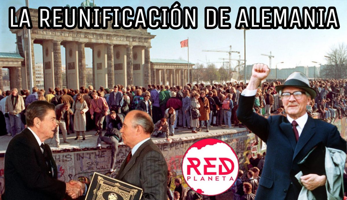 RedPlaneta2's tweet image. No fue una reunificación, sino que La RFA acabó anexionando a la RDA con la ayuda del imperialismo. Compartid el video para llegar a más camaradas y suscribiros para apoyarnos.
youtu.be/WJrPKcrRzKs