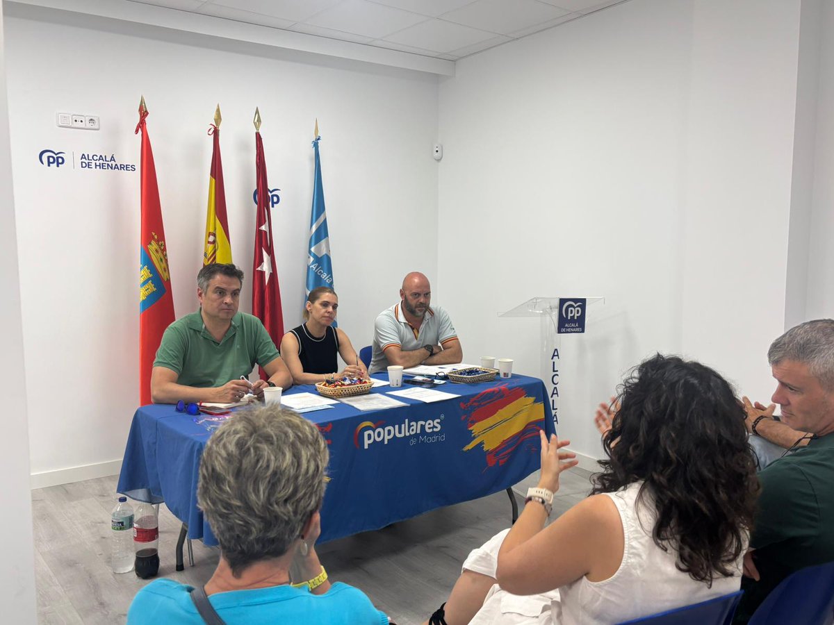 ppdealcala's tweet image. 🔵 Hoy hemos celebrado el último comité del curso político, presidido por @JudithPiquet , haciendo balance de un año intenso de trabajo, gestión y compromiso con Alcalá.
📍Cerramos etapa en nuestra nueva sede, a pie de calle, con las ideas claras y la ilusión intacta.
💪…