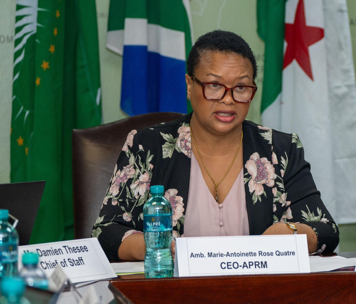 APRMorg's tweet image. Today, we convened the second launch of the APRM Strategic Plan 2025 with AU organs, partners, and CSOs. The Strategic Plan focuses on practical actions, such as preventing conflict, promoting digital governance, and strengthening institutions, while prioritizing civil society…