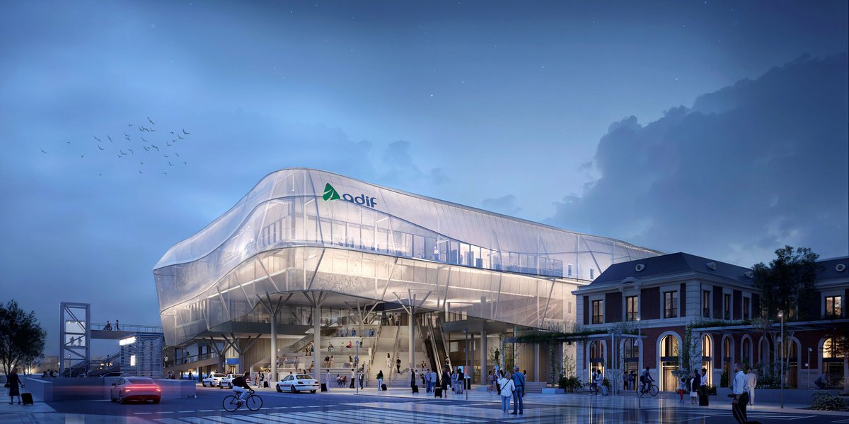 🟢 Adif adjudica por 216 millones de euros las obras de construcción de la nueva estación Valladolid-Campo Grande.

Acceso a la nota de prensa 👉🏻 adifaltavelocidad.es/w/adif-adjudic…

📍Valladolid - Campo Grande.

HERE WE GO!