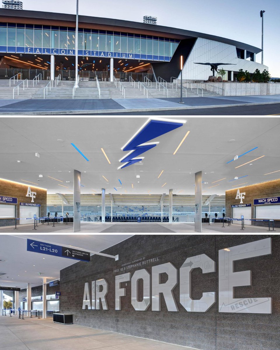 A stadium that speaks for itself. 🗣️💫
#ExperienceDI #AirForce #CollegeSports