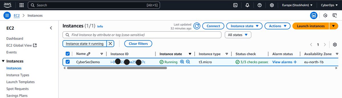 chukwupg's tweet image. Day 9

#100DaysOfCybersecurity
@segoslavia
@ireteeh

Today I created an AWS account and my first EC2 instance.
I explored the Network settings like Subnet, Firewall (creating security group and adding security group rules), I also configured remote login through SSH, which I…