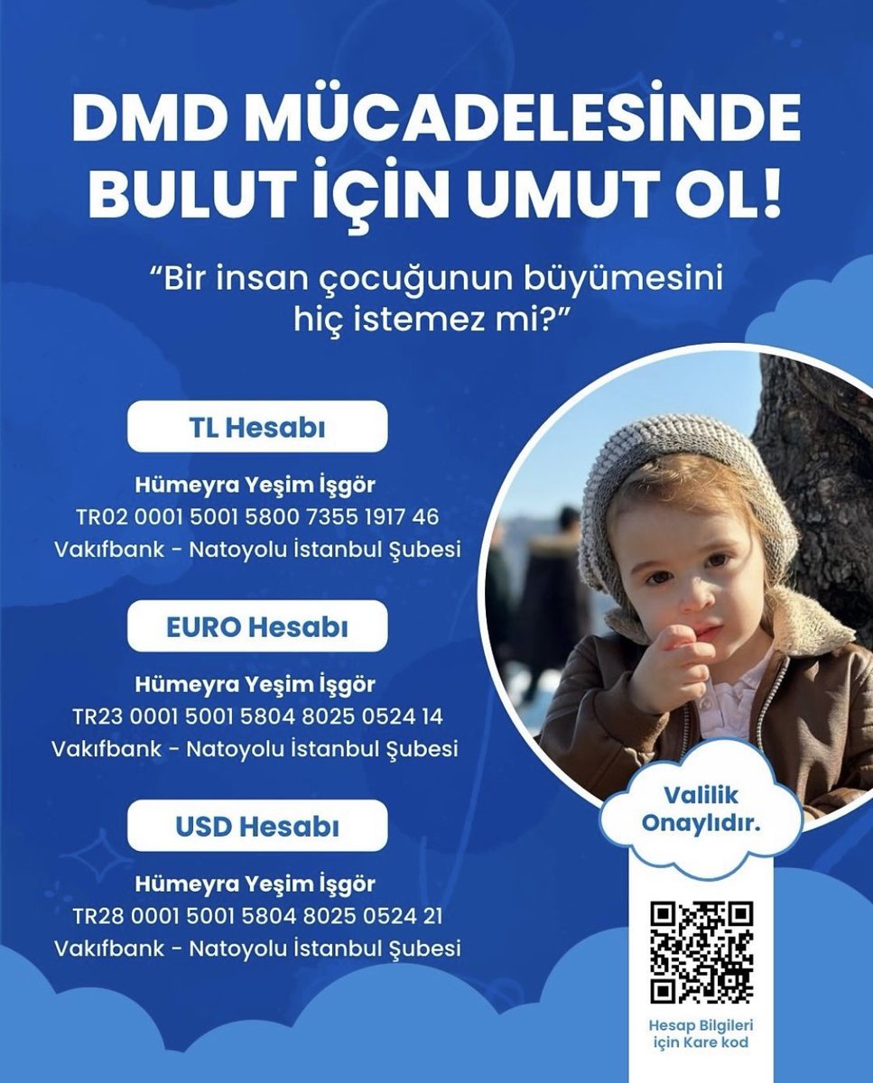“Bulut…
Yanındayım.
Gölgen gibi, duan gibi, sessiz ama hep seninle.
Ben senin için değil…
Seninle birlikte yürümeye geldim.
Yükünü omzuma, acını kalbime aldım.
Senin mücadelen, artık benim yolum oldu.
Yalnız değilsin. Asla…”
@dmdbulut_yasasin  @bulutun_annesii