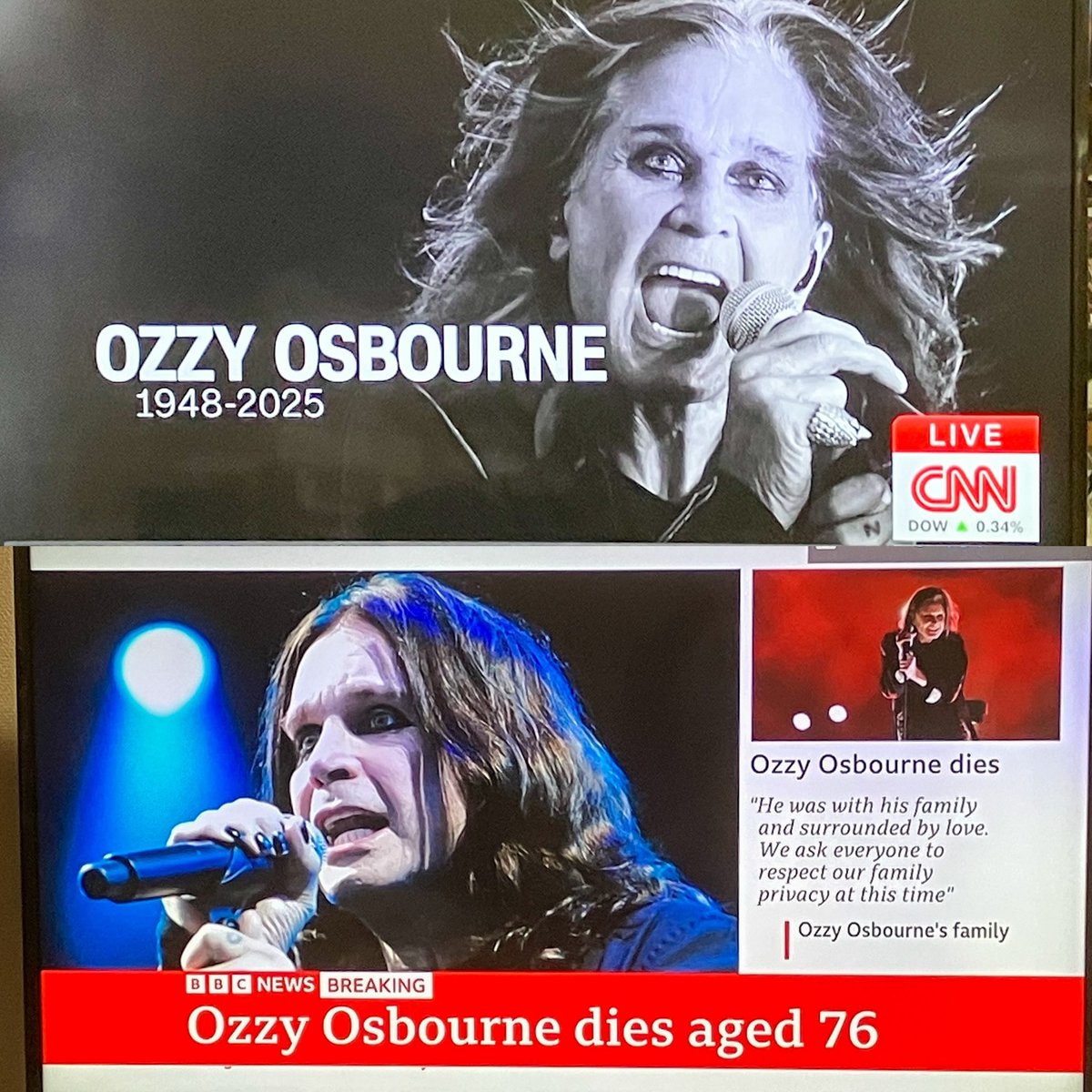 Ozzy Osbourne 1948-2025