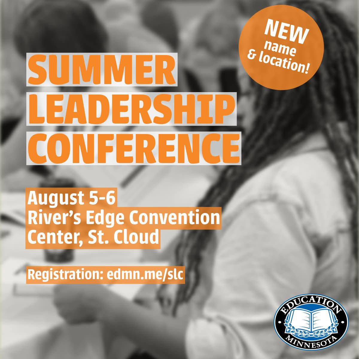 EducationMN's tweet image. TODAY is the last day to register for our revamped Summer Leadership Conference Aug. 5-6 in St. Cloud!! Level up your union leadership and organizing skills: edmn.me/slc