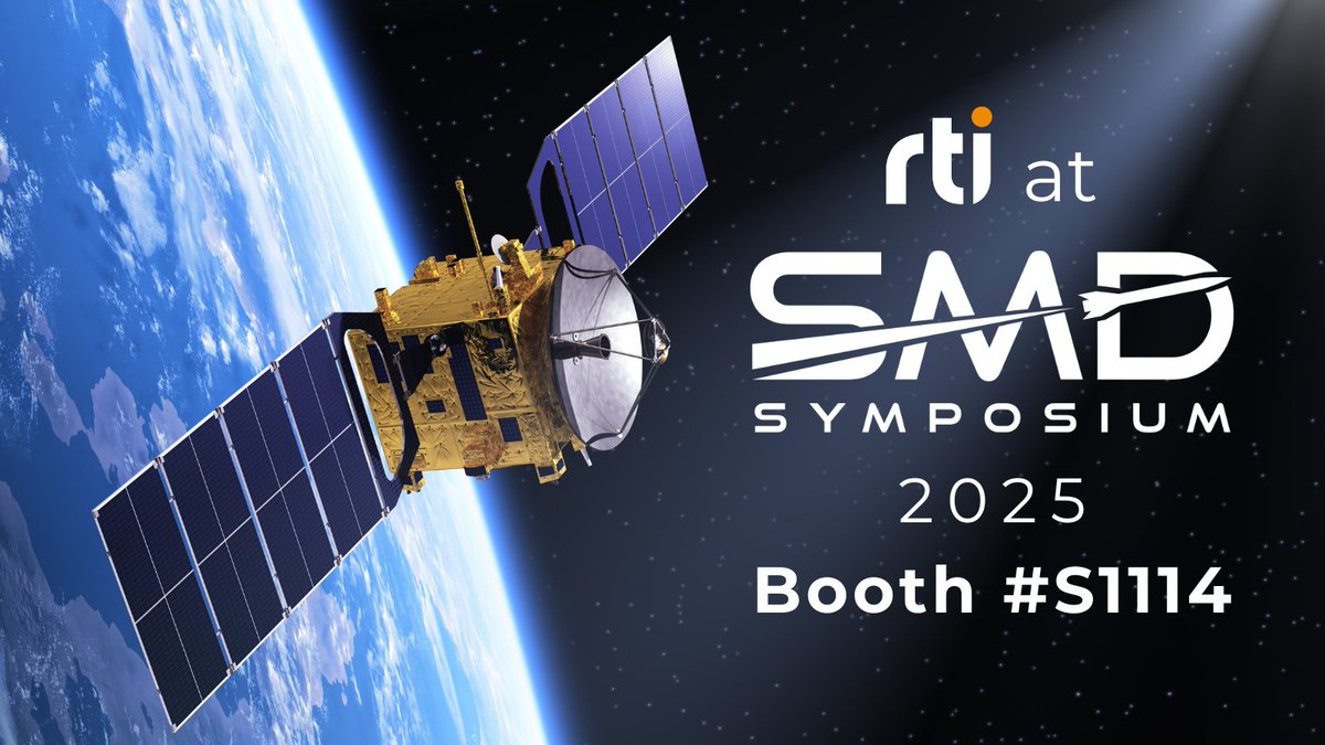 Real-Time Innovations (RTI) (@rti_software) on Twitter photo Real-time performance. Proven security. Trusted by defense leaders. Join us <a href="/SpaceMissileDef/">SpaceMissileDef</a> to learn how RTI Connext enables fast, safe, and resilient systems across domains. smdsymposium.org Real-time performance. Proven security. Trusted by defense leaders. Join us <a href="/SpaceMissileDef/">SpaceMissileDef</a> to learn how RTI Connext enables fast, safe, and resilient systems across domains. smdsymposium.org
